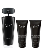 Pupa Vamp! Eau De Parfum 100ml + Vamp! Latte Doccia Profumato 75ml + Vamp! Latte Corpo Profumato 75ml