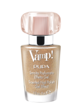 Pupa Vamp! Smalto Profumato Effetto Gel Sparkling Edition - 117 Bright Nude