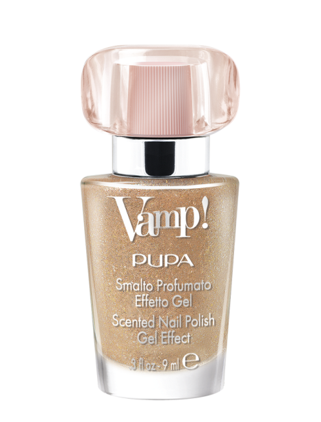 Pupa Vamp! Smalto Profumato Effetto Gel Sparkling Edition - 117 Bright Nude