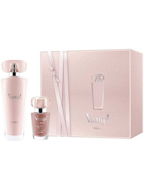 Pupa Cofanetto Vamp! Pink Eau De Parfum 50Ml + Vamp! Smalto 104