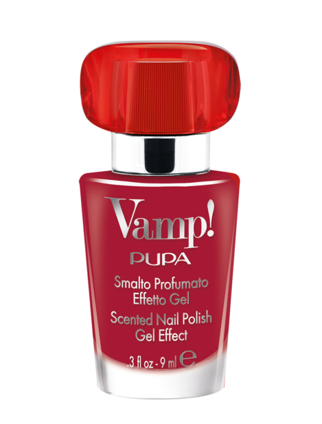 Pupa Vamp! Smalto Profumato Effetto Gel Fragranza Rossa - 212 Loving Red