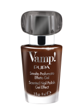 Pupa Vamp! Smalto Profumato Effetto Gel Fragranza Nera - 312 Dark Chocolate