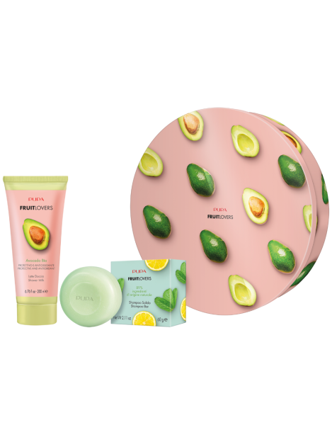 Pupa Fruit Lovers Kit Ii Latte Doccia + Shampoo Solido - 001 Avocado