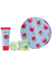 Pupa Fruit Lovers Kit Ii Latte Doccia + Shampoo Solido - 004 Pomegranate