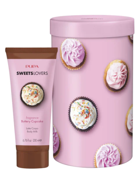 Pupa Sweets Lovers Kit Ii Latte Corpo 200 Ml - 001 Buttery Cupcake