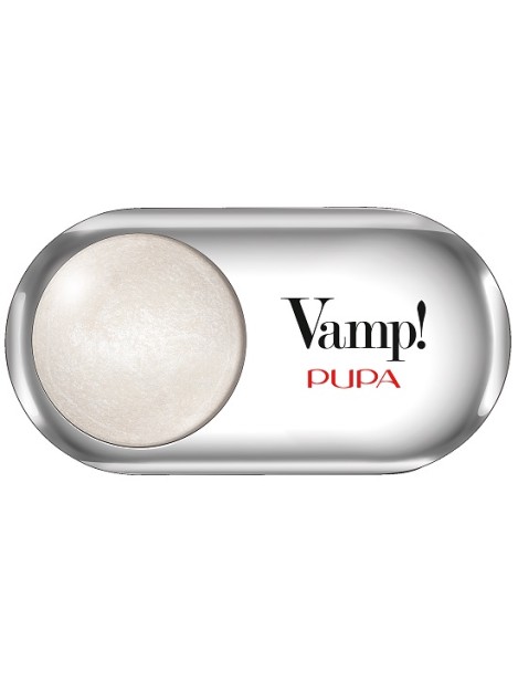 Pupa Vamp! Ombretto Wet&Dry - 401 White Snow