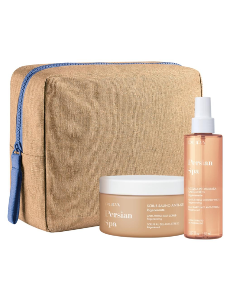 Pupa Persian Spa 3 Scrub Salino + Acqua Profumata + Pochette