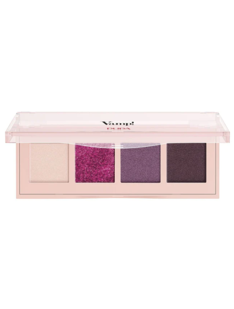 Pupa Vamp! Palette 4 Ombretti Occhi - 004 Vibrant Plum