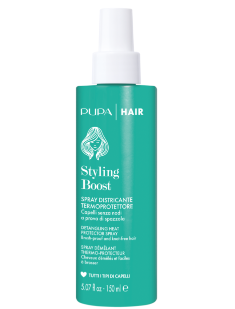 Pupa Hair Sytling Boost Spray Districante Termoprotettore 150 Ml