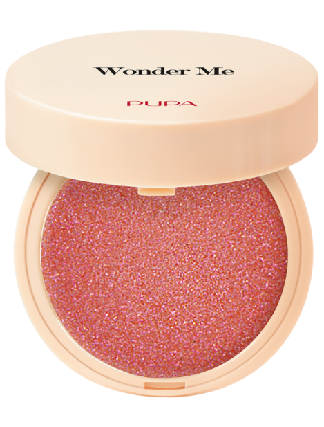 Pupa Wonder Me Blush Effeto Naturale Con Acido Ialuronico - 002 Hug Me - Glow