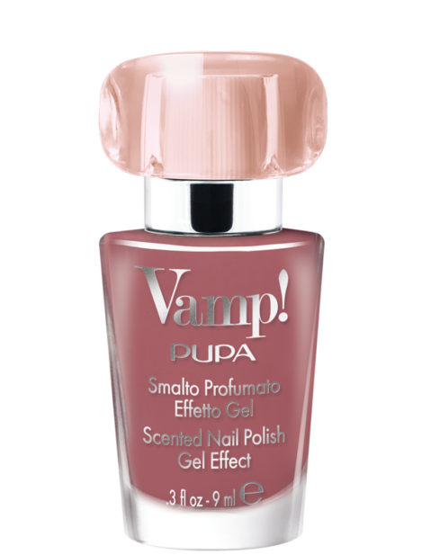 Pupa Vamp! Smalto Smalto Profumato Effetto Gel In Una Confezione Di Latta - 127 Shiny Leather