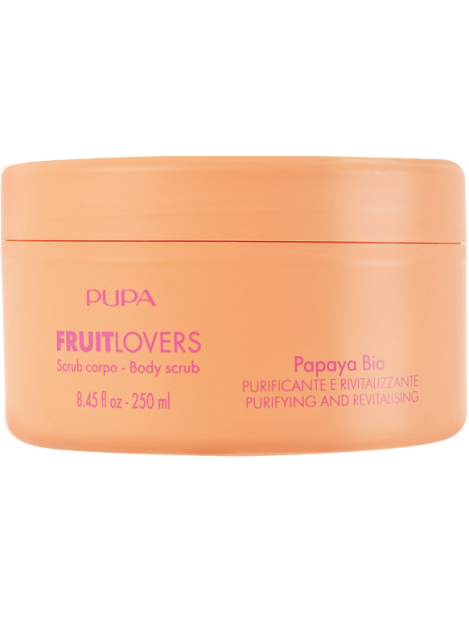 Pupa Fruit Lovers Scrub Corpo Papaya - 250 Ml