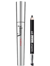 Pupa Cofanetto Vamp 100 Mascara Extra Black 9 Ml + Multiplay 09 Deep Black Special Size