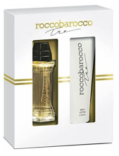 Rocco Barocco Cofanetto Tre Coffret Eau De Parfum Donna 100 Ml + Body Lotion 200 Ml