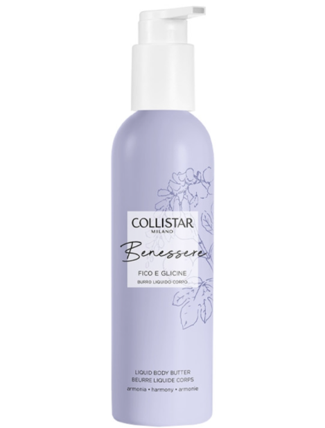 Collistar Benessere Fico E Glicine  Burro Liquido Corpo 200 Ml