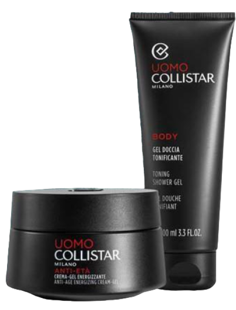 Collistar Cofanetto Crema Gel Energizzante Antietà 50 Ml + Gel Doccia Tonificante 100 Ml