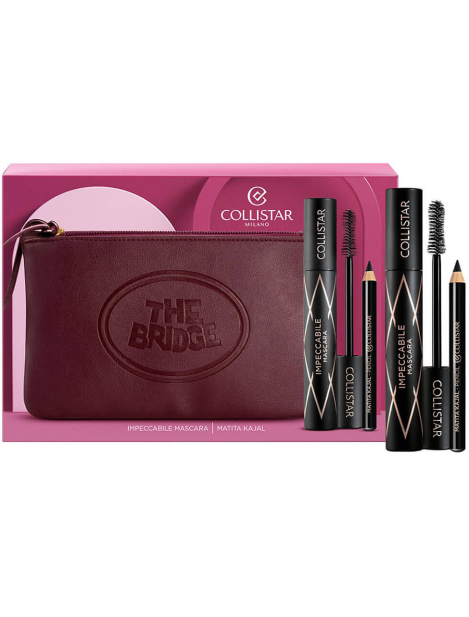 Collistar Cofanetta Mascara Impeccabile Mascara Nero + Mini Matita Kajal Nera + Pocchette