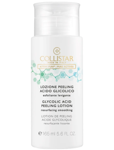 Collistar Attivi Puri Lozione Peeling Acido Glicolico Esfoliante Levigante 165 Ml