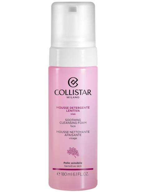 Collistar Mousse Detergente Lenitiva Viso Pelle Sensibile 180 Ml