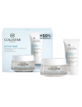 Collistar Cofanetto Attivi Puri Aquagel Acido Ialuronico + Ceramidi 50 Ml + Crema Da 25 Ml