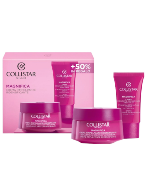 Collistar Cofanetto Magnifica Crema Rimpolpante Ridensificante 50 Ml + Crema Da 25 Ml