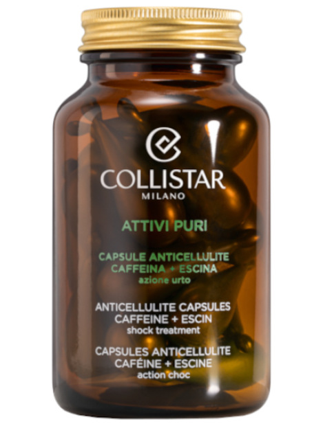 Collistar Attivi Puri Capsule Anticellulite Caffeina + Escina Azione Urto 14 Capsule
