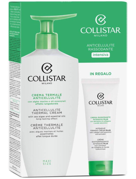 Collistar Cofanetto Crema Termale Anticellulite 400 Ml + Crema Rassodante Intensiva Plus 75 Ml