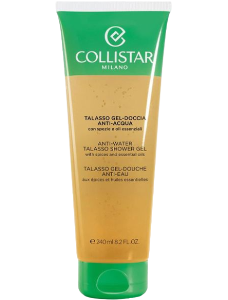 Collistar Talasso Gel-Doccia Anti-Acqua Con Spezie E Oli Essenziali 240 Ml