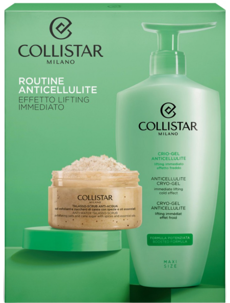 Collistar Cofanetto Talasso-Scrub Anti-Acqua 150 Gr + Crio Gel Anticellulite 400 Ml
