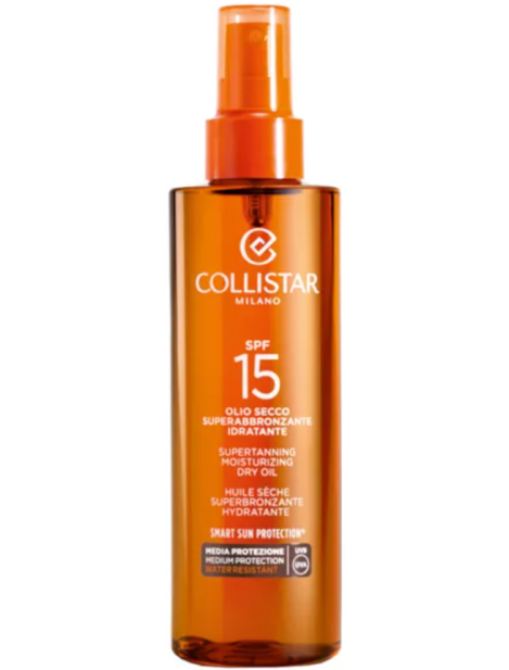 Collistar Speciale Abbronzatura Perfetta Olio Secco Superabbronzante Idratante Spf 15 200 Ml