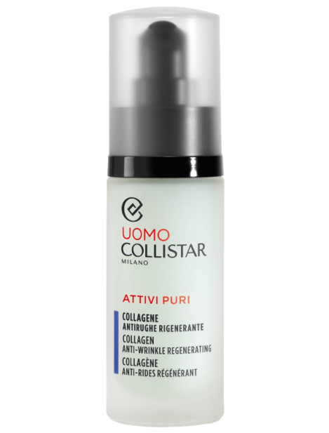 Collistar Uomo Attivi Puri Collagene Antirughe Rigenerante 30 Ml