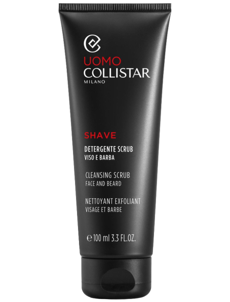 Collistar Uomo Shave Detergente Scrub Viso E Barba 100 Ml