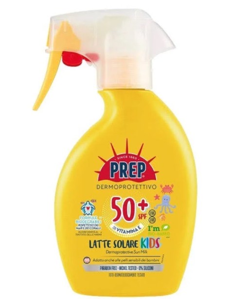 Prep Dermoprotettivo Con Vitamina E Latte Solare Kids Spf 50+ 200 Ml