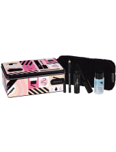 Diego Dalla Palma Cofanetto Ciglione Eyes Kit 1 Mascara Ciglione Nero N111 11 Ml + 1 Matita Occhi Nera 12 Cm N01 1.1 Gr + 1 Struccante Bifasico Speciale Minisize 30 Ml + Pochette Teddy Nera