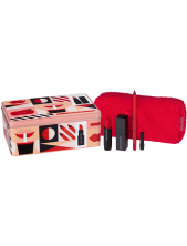 Diego Dalla Palma Cofanetto Labbra Makeup Lips Kit 1 Rossetto Lumi - Matt 37 3.5 Ml + 1 Case Nera + Stay On Me Lip Liner 1.2 Gr + 1 Pochette Teddy Rossa