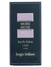 Sergio Soldano More Musk Eau De Toilette Donna 100 Ml