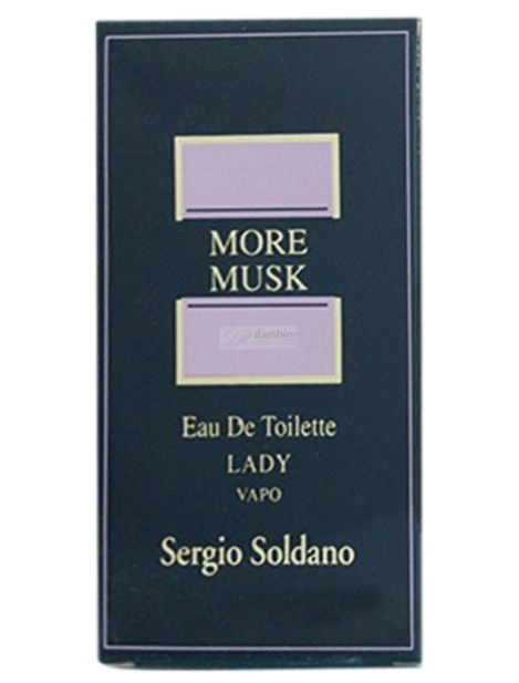 Sergio Soldano More Musk Eau De Toilette Donna 100 Ml