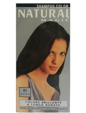 Natural Magic Shampoo Color Senza Ammoniaca - 01 Nero