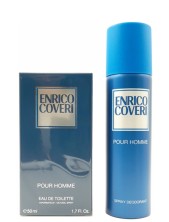 Enrico Coveri Pour Homme Eau De Toilette + Deodorant Spray Cofanetto 