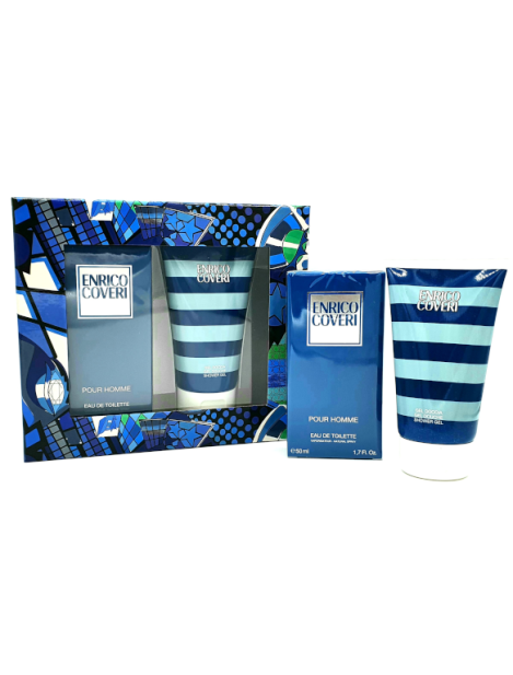 Enrico Coveri Set Regalo Pour Homme Con Shower Gel Uomo