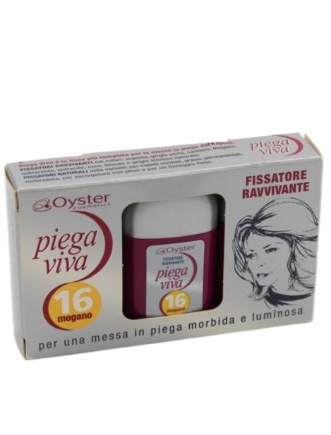 Oyster Cosmetics Piega Viva Fissatore Ravvivante 3 X 18 Ml - 16 Mogano