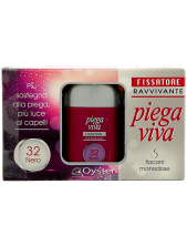 Oyster Cosmetics Piega Viva Fissatore Ravvivante 3 X 18 Ml - 32 Nero