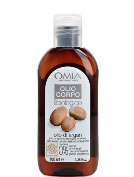 Ômia Olio Corpo Biologico Olio Di Argan - 100 Ml