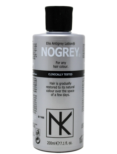 Nogrey Lozione Elio Antigrigio Elimina Il Grigio Colorazione Graduale - 200 Ml