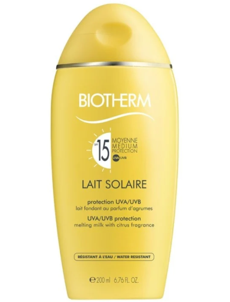 Biotherm Lait Solaire Spf15 Latte Solare Corpo 200 Ml