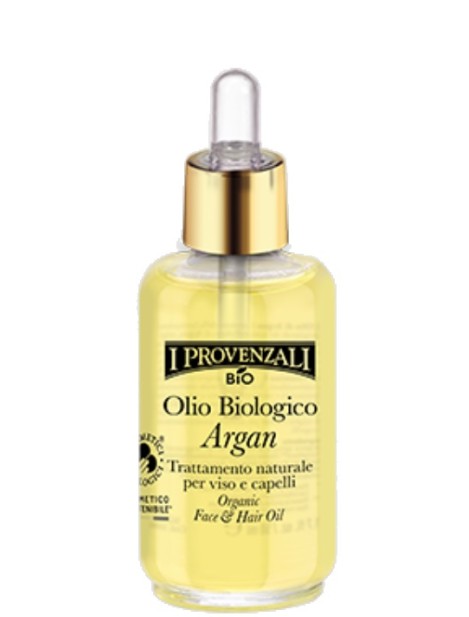 I Provenzali Olio Biologico Di Argan Trattamento Naturale Per Viso E Capelli - 50 Ml