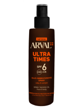 Arval Half Times Ultra Times Spf6 Olio Abbronzante Spray 125ml