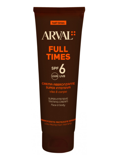 Arval Half Times Full Times  Spf6 Crema Abbronzante Super Intensiva 150Ml
