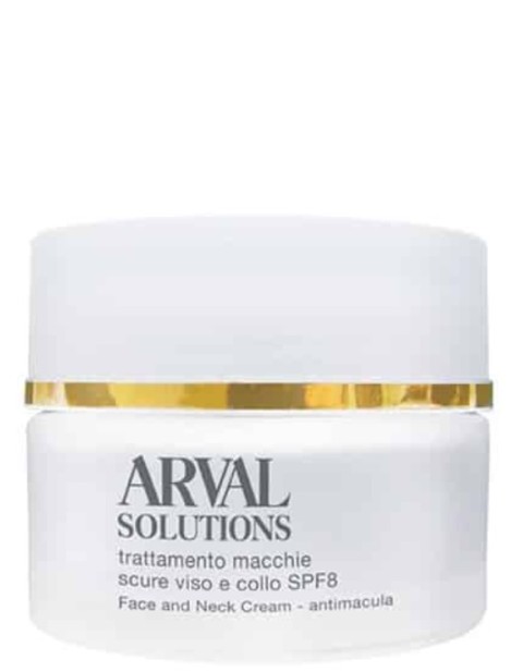 Arval Solutions Trattamento Macchie Scure Viso E Collo Spf8 - 30 Ml