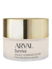 Arval Surviva Specially Ultrariched Factor Crema Notte Restitutiva Antirughe 50ml 